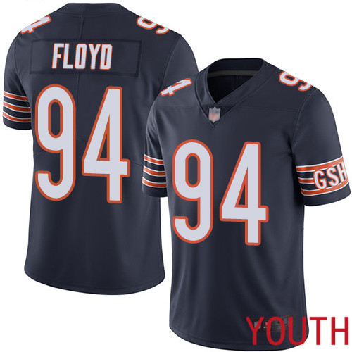 Chicago Bears Limited Navy Blue Youth Leonard Floyd Home Jersey NFL Football 94 Vapor Untouchable